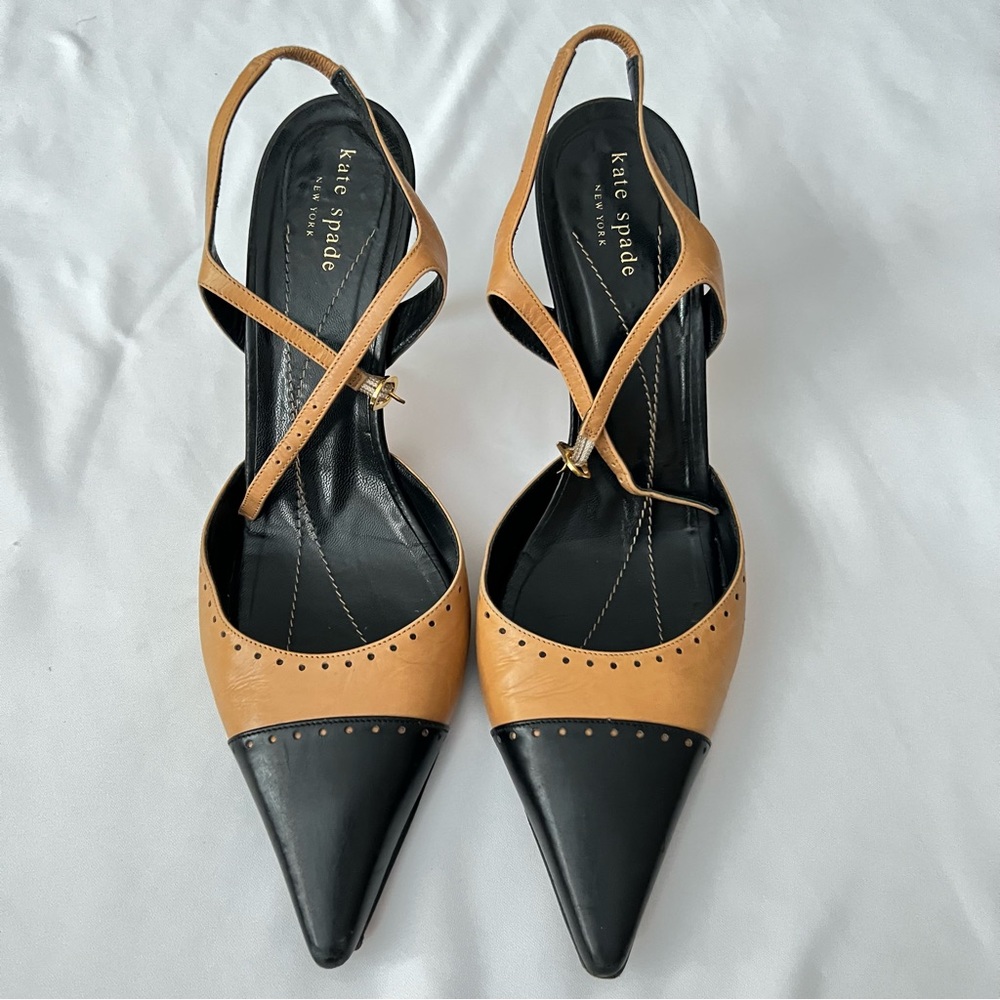 Size 9.5 Kate Spade Slingback Heels